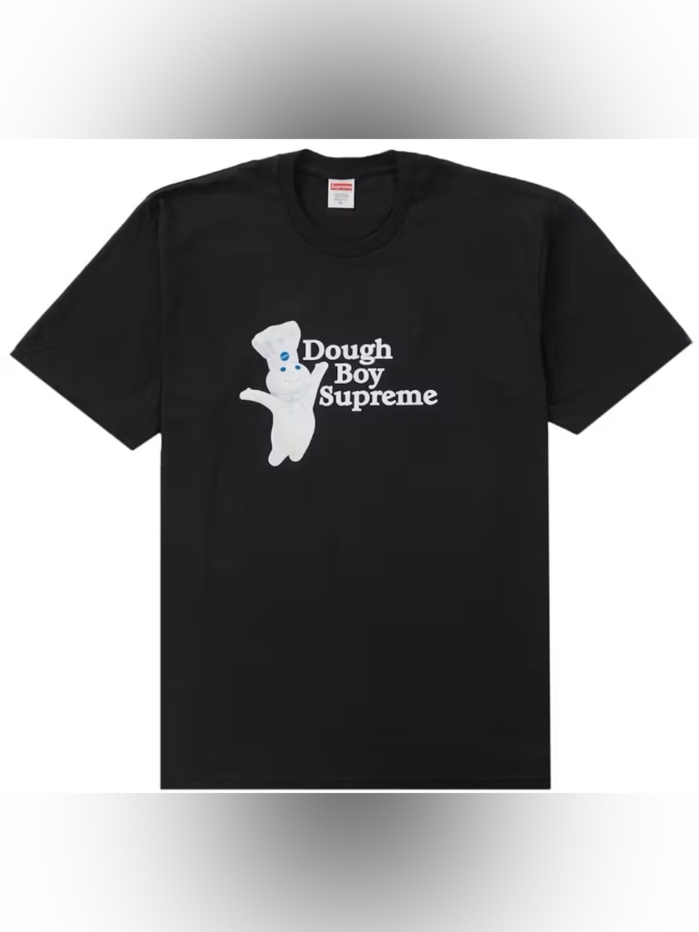 Supreme Black Dough Boy Graphic Tee
